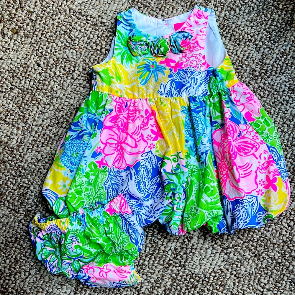 Lilly Pulitzer Puff Shift with Bloomers